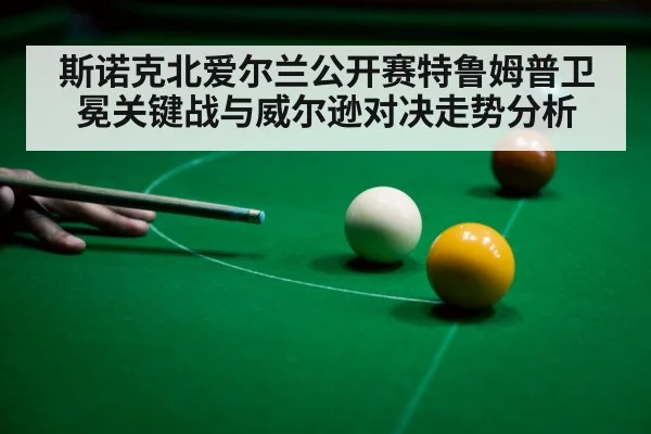 斯诺克北爱尔兰公开赛特鲁姆普卫冕关键战与威尔逊对决走势分析（kaiyun）